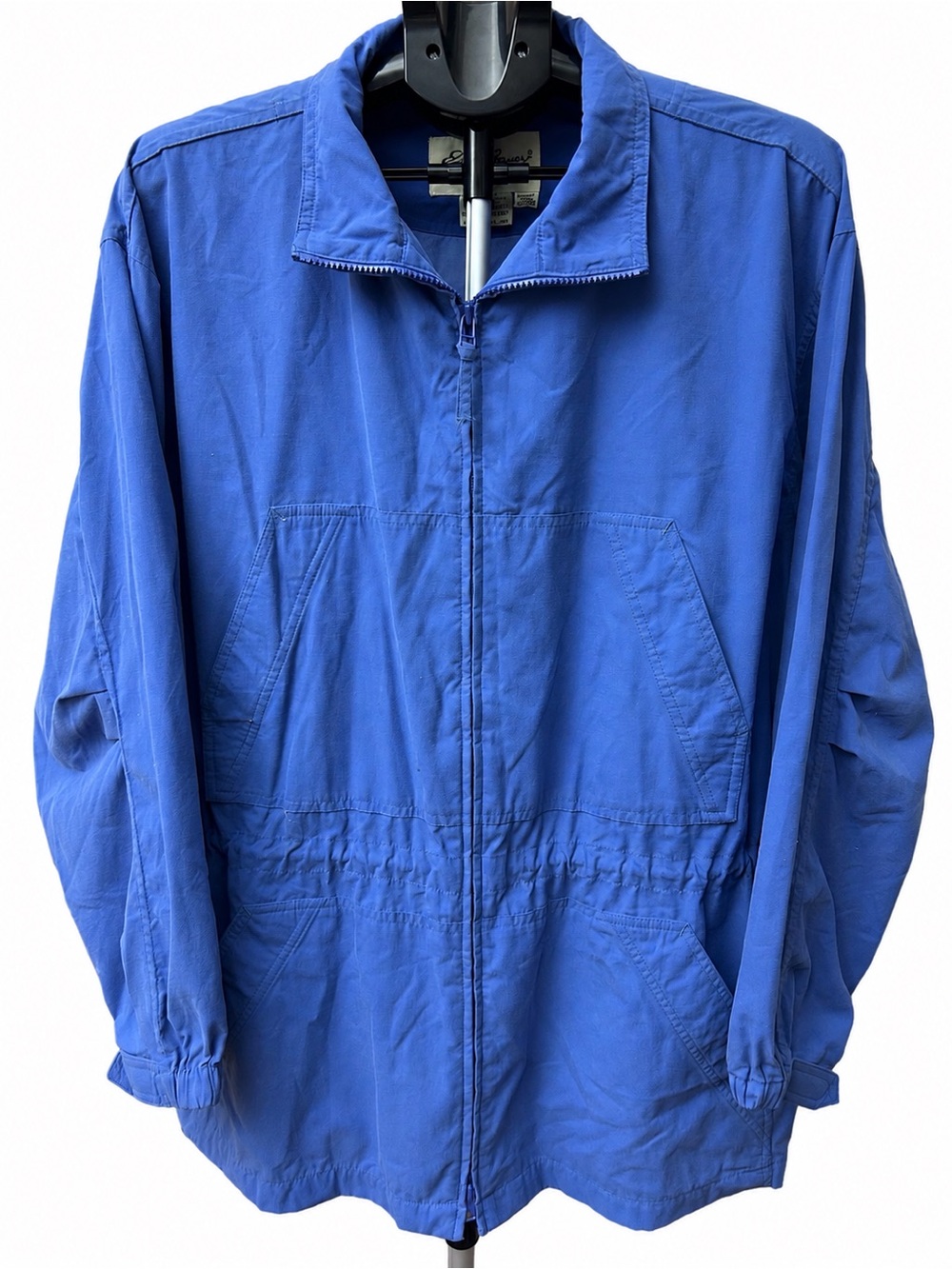 Eddie Bauer Bright Blue Utility Zip Jacket